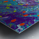 Coy Pond Metal print