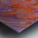 On the Ganges Metal print