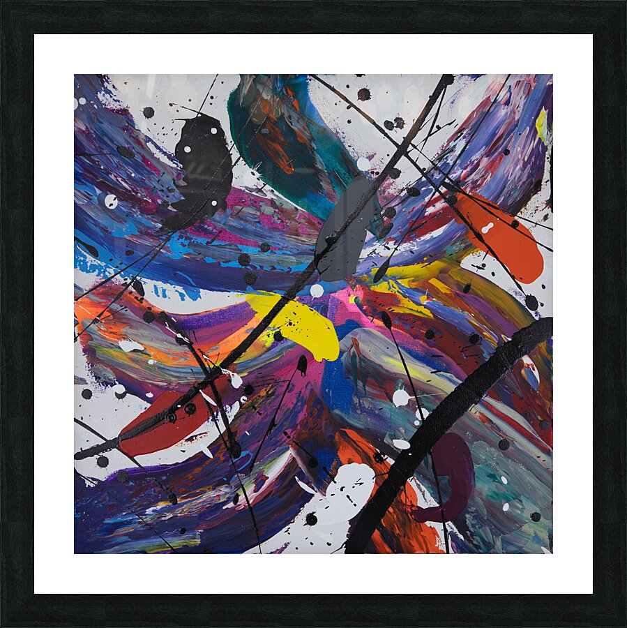 Bird Uncaged Picture Frame print