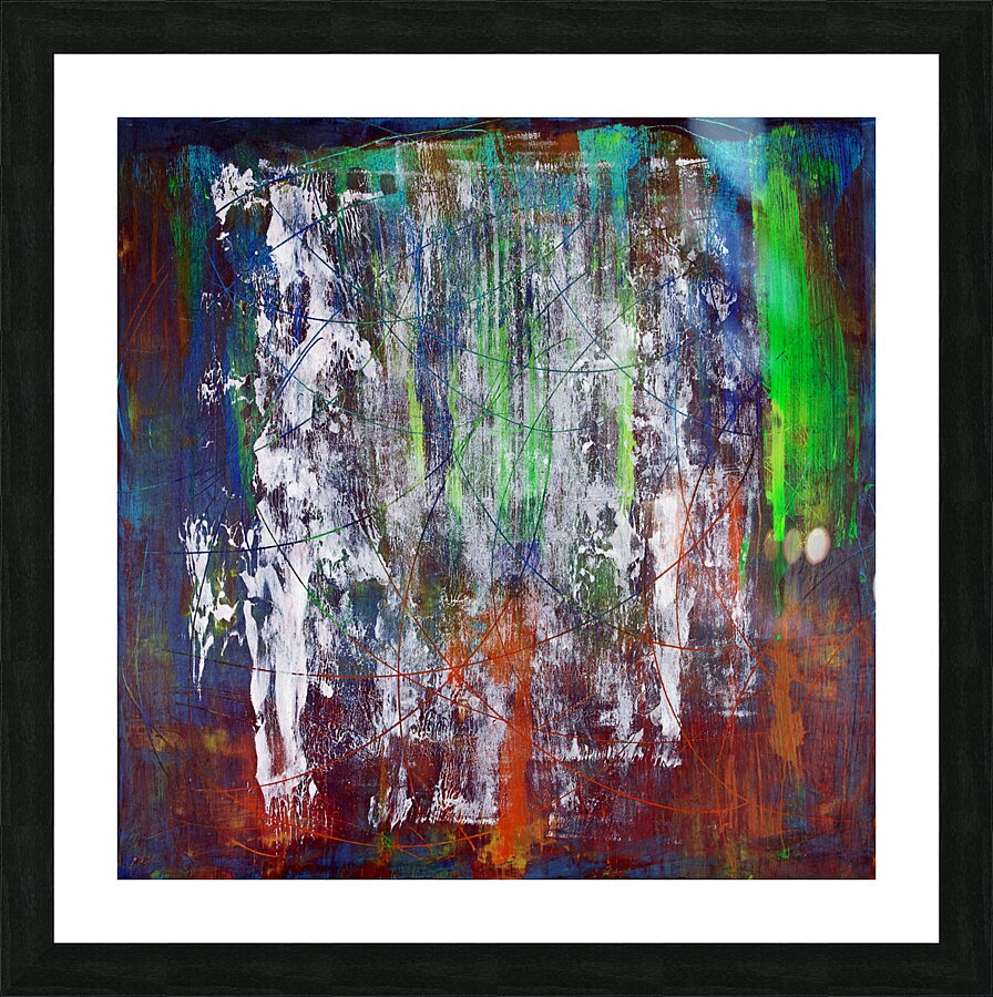 Social Distancing Picture Frame print