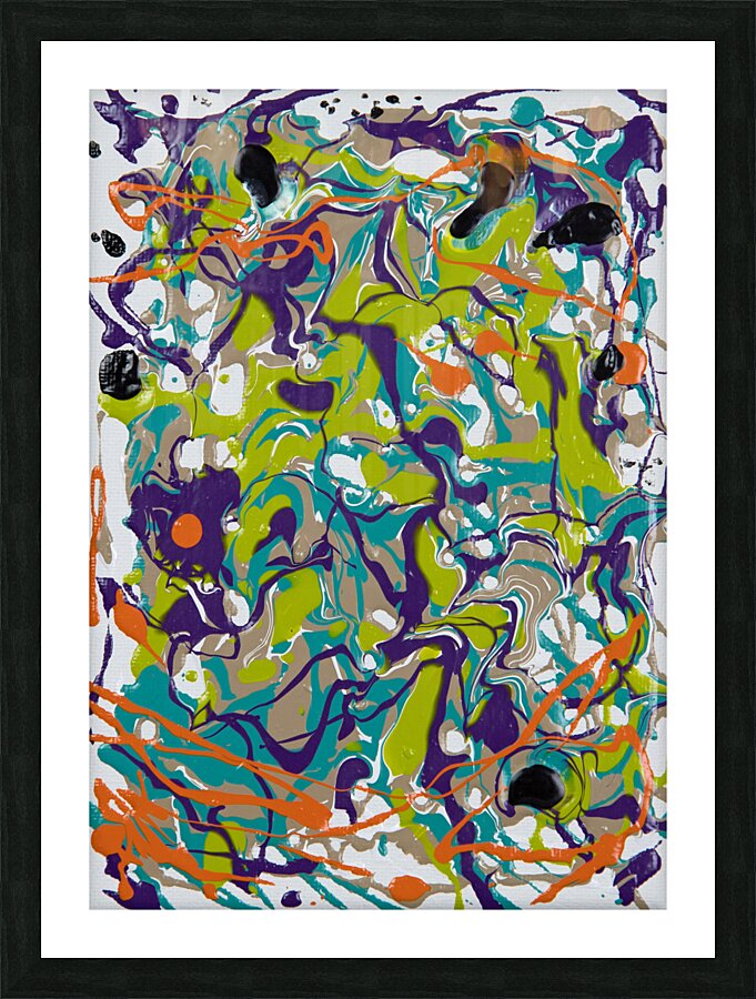 Feeling Groovy Picture Frame print