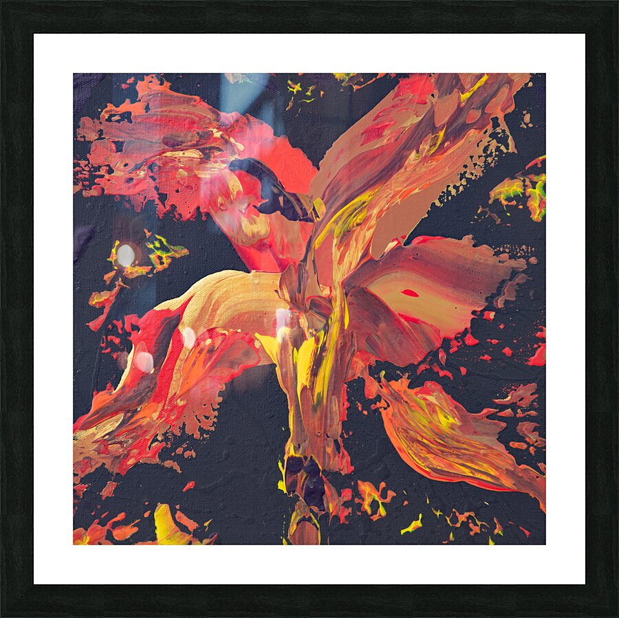 Firelight Picture Frame print