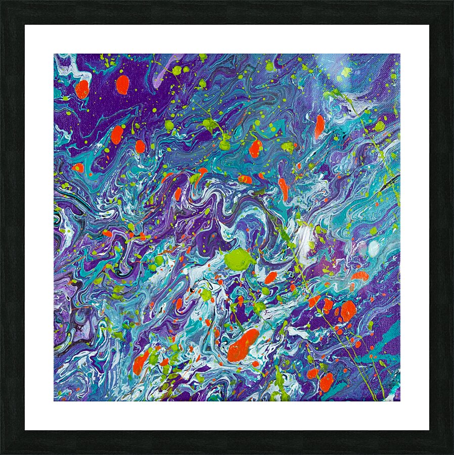 Coy Pond Picture Frame print