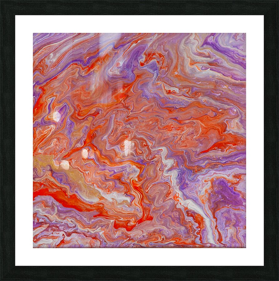 On the Ganges Picture Frame print