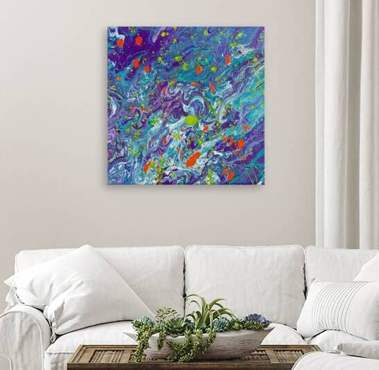 Coy Pond by Denise Mosher