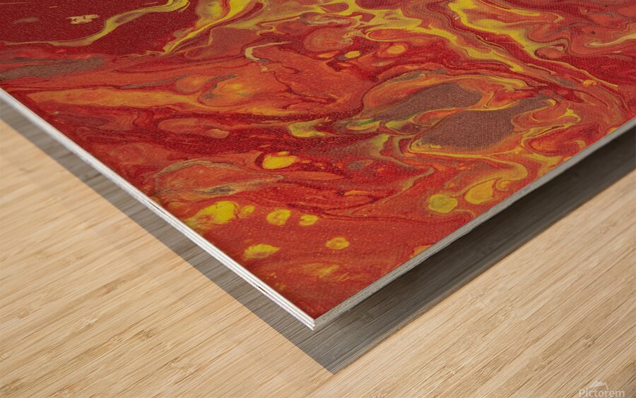 Mariner 4 Wood print