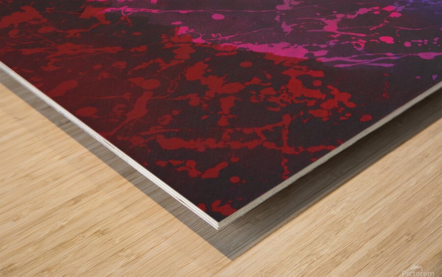 Oceanus Sky Wood print