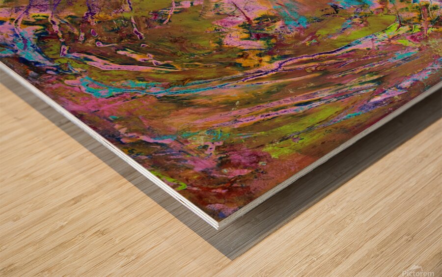 Unplugged Wood print