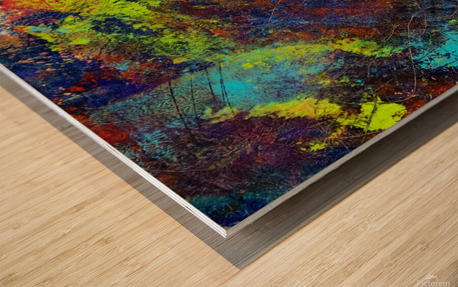 Andromeda Wood print