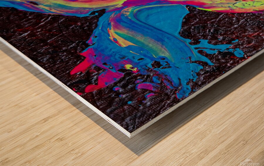 St Michael Wood print